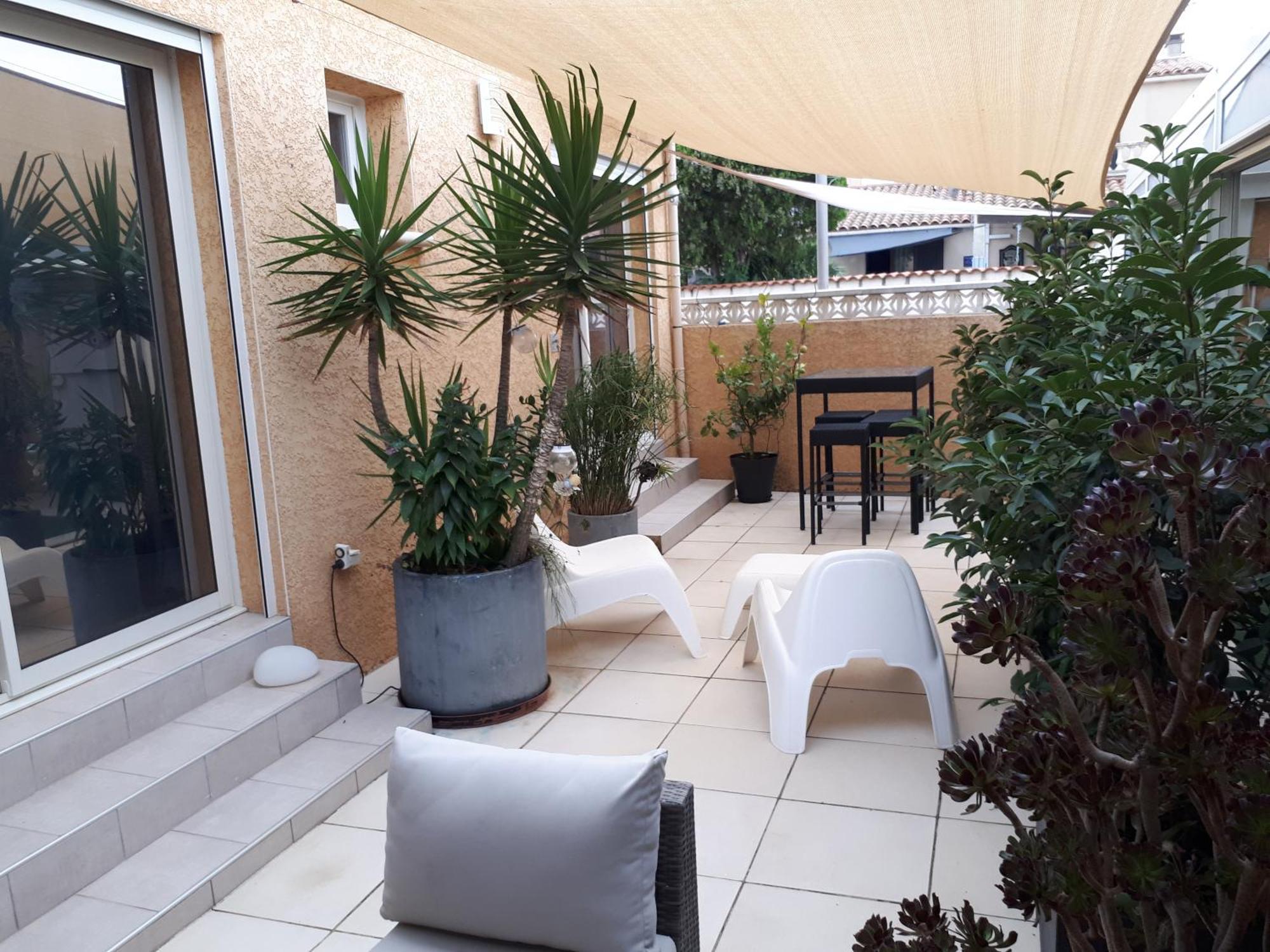 Studio à Marseillan chez véro et jj Extérieur photo